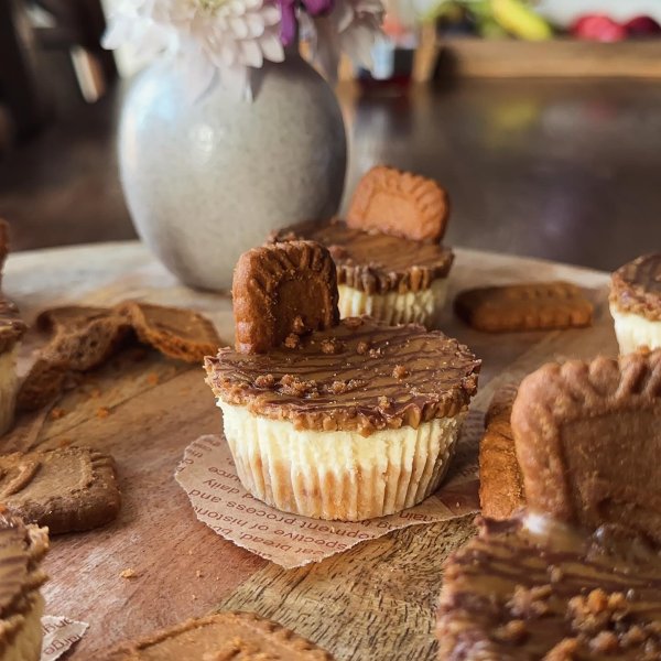 Lotus Biscoff cheesecake cupcakes 🧁 