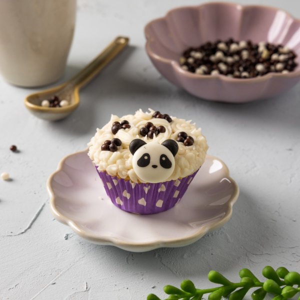Makkelijk panda cupcake recept 